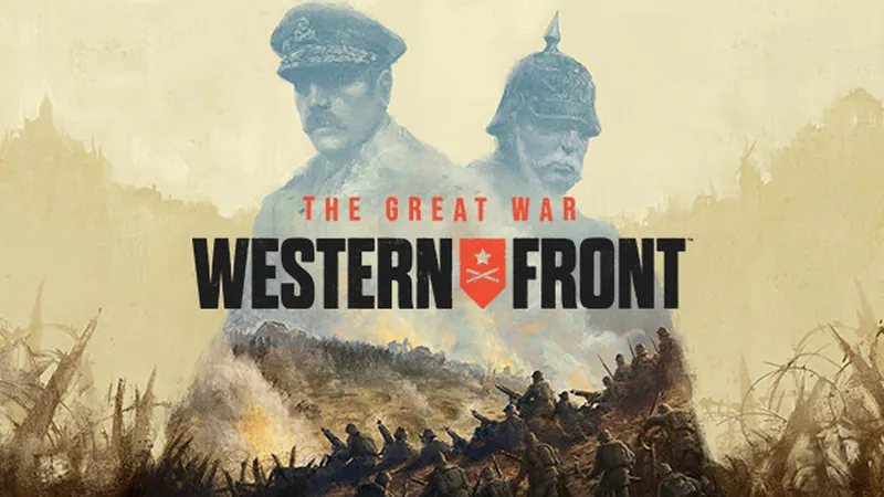 Key art for the video game The Great War: Western Front, in which Matthew McMahon voices an Irish soldier